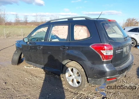 2015 Subaru Forester 2.5I из США, поврежденный, VIN JF2SJABC8FH486460